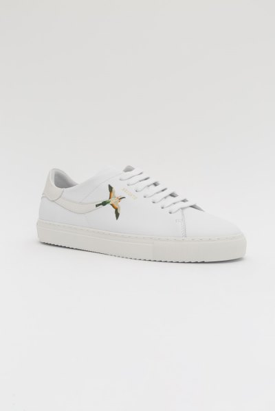 Férfi Axel Arigato Clean 90 Stripe B Bird Tornacipő Fehér Bézs Magyarország | 8189-42
