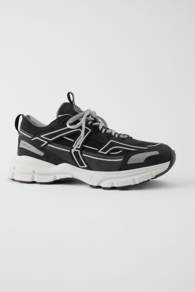 Férfi Axel Arigato Marathon R-Trail 50/50 Tornacipő Fekete Szürke Magyarország | 8739-40